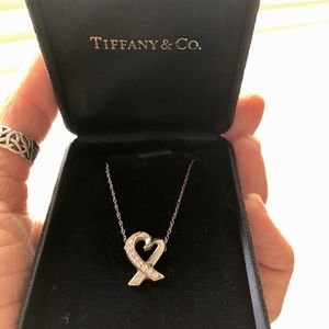 Tiffany & Co. Loving heart Diamond pendant.